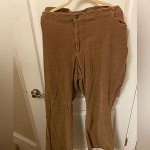 Denim and Co Corduroy Plus Size Pants